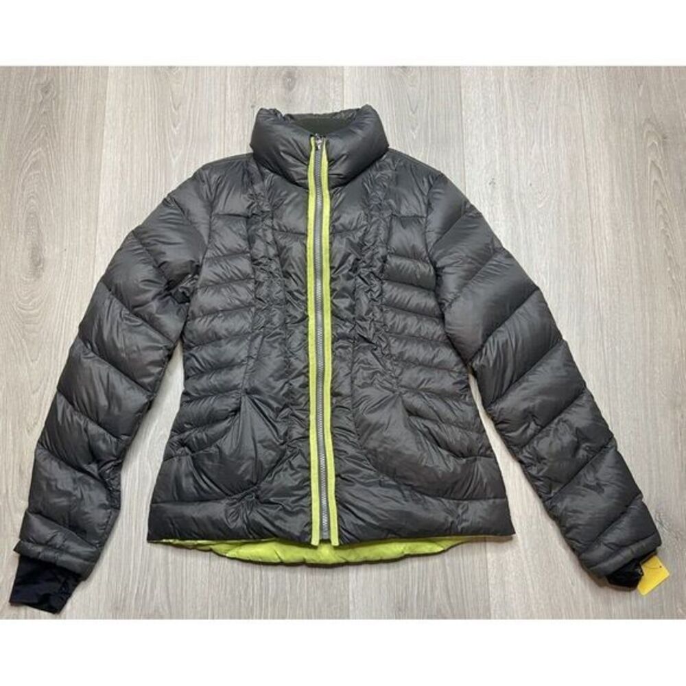 Halifax Trader Jacket‎ Women Small Gray Down Puffer Outdoor Ski Pack Hike Thumb